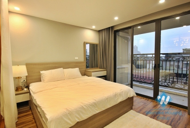 A beautiful and brand new 1 bedroom apartment in De soleil, Xuan Dieu, Tay ho